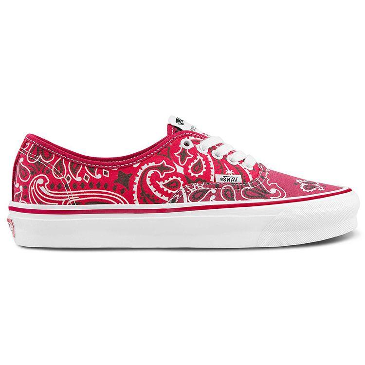 Bedwin & The Heartbreakers x Vans Authentic Bandana Pack - Multi C Unisex Sneakers Red Multi-Color-C VN0A4BV99RA