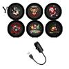 Decorative Lighting for Wall USB Power Projector Night Light, 360 Degree Flexible Neck, Christmas LED Powered Room Decor Light Indoor Bedroom Ceiling,