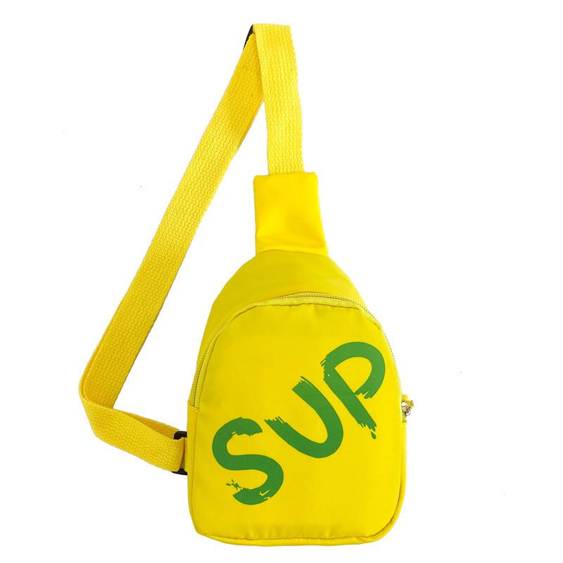 And Functional Fun Childrens Nylon Chest Bag With Decorative Letter Design For Occasions All