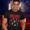Summer Fashion Tee  BTS Arirang Hooligan Style T-shirt - Edgy Group Collage Red Lightning Kpop Concert Merch ARMY Gift