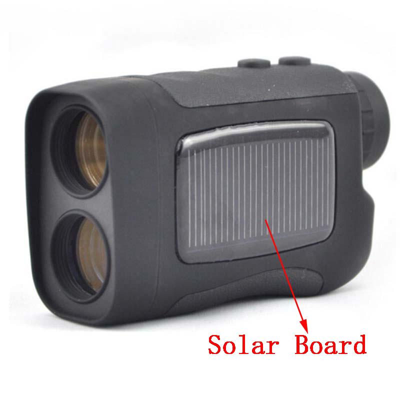 Visionking Solar Energy 6x25 Laser Hunting Rangefinder Portable FMC 600m Distance Meter Outdoor Golf LCD Roof Optics Monoculars