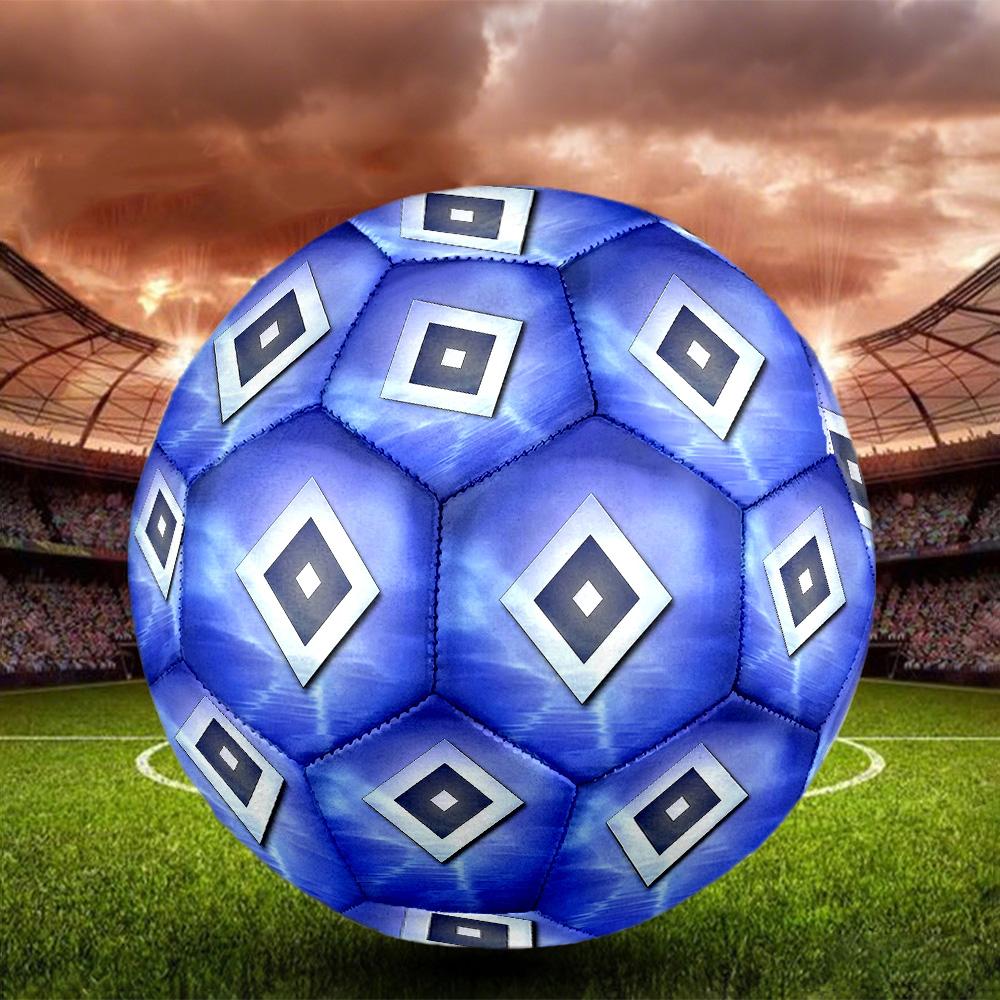 Hamburger SVIndoor Soccer Ball Colorful All Ages Machine Stitched PVC Competition Ready Durable High-Bounce
