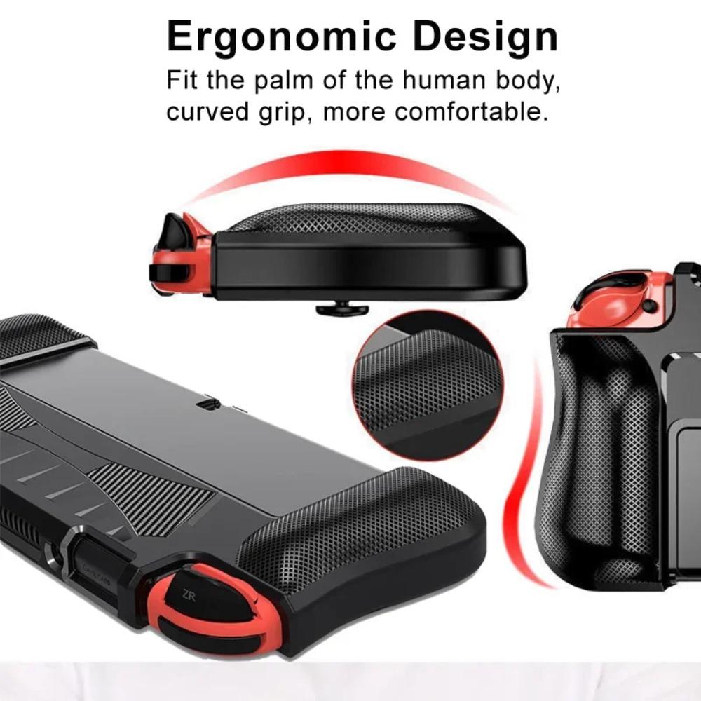 Dockable TPU Protective Case Skin for Nintendo Switch OLED Console Soft Silicone Cover Shell Sleeve for Switch OLED Accessories