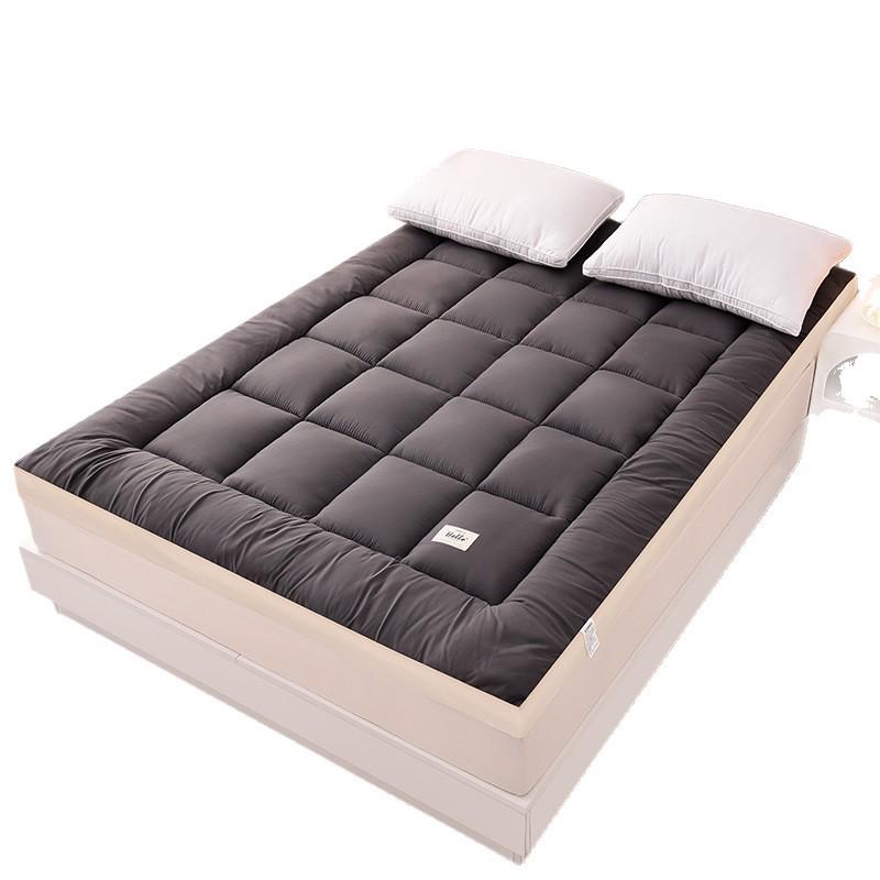 3D Feather Velvet and Lamb Wool Mattress Pad - Plush and Soft for Single or Double Mattresses