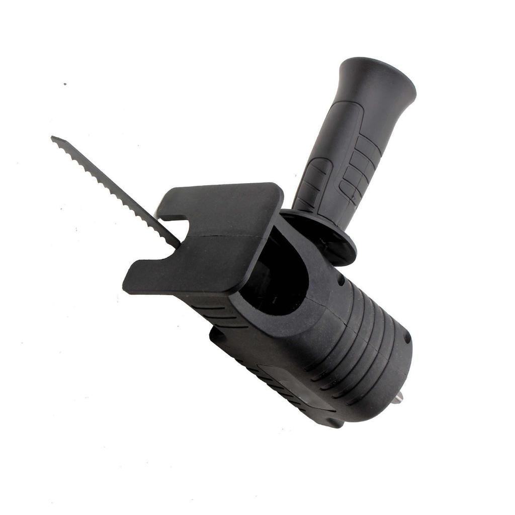 Electric Drill To Saw Converter Chainsaw Conversion Head Reciprocating Saw Adaptor with 3 Blades Removable Handle