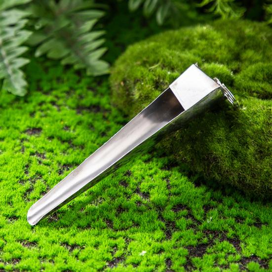 Lopatka na krmivo pro ptáky s hrází Snadno použitelná Krmí Nerezová klec pro domácí mazlíčky