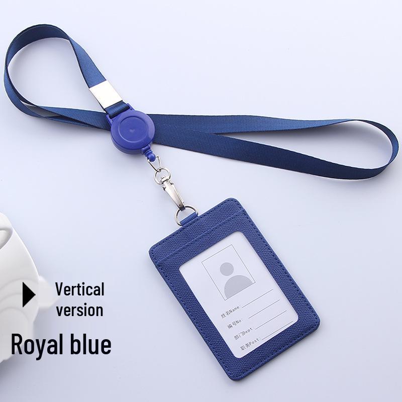 Customizable ID Badge Holder and Lanyard for Access Control and Name Tags