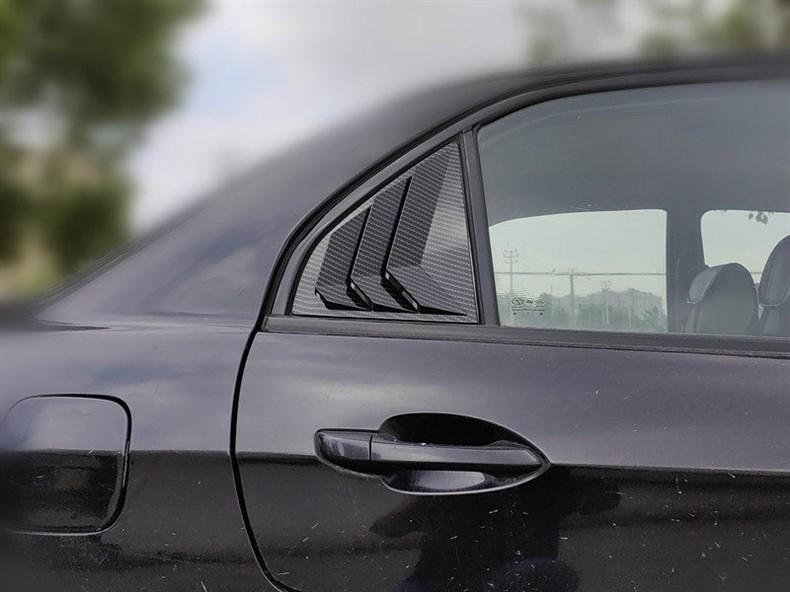 Mustang-Style Rear Side Window Louvers for Dongnan Lingshuai Triangular Windows