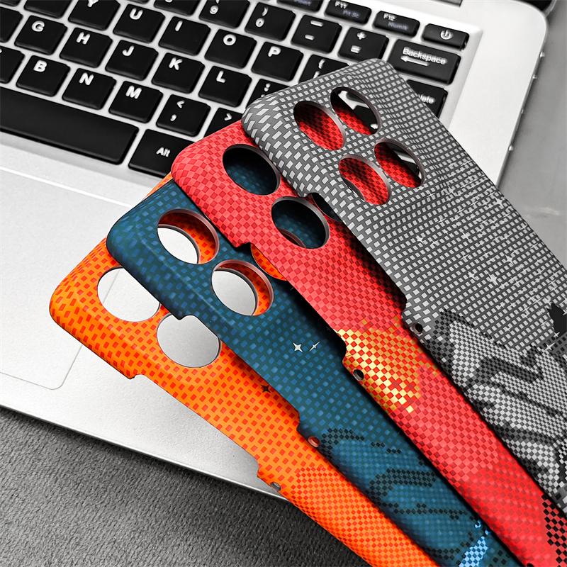 Case For Motorola Edge 60 Pro Moto Edge 60Pro For Magsafe Magnetic Carbon Fiber Striped Pattern PC Lightweight Hard Cover