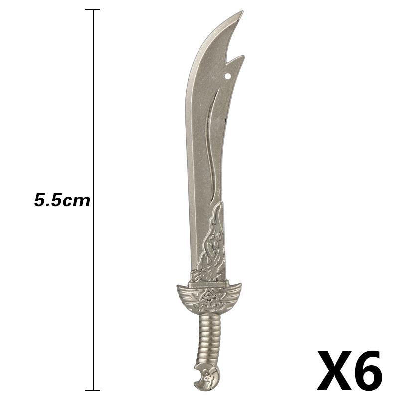MOC Medieval Building Block Soldier Figure Weapon Accessories Battle Axe Bow Arrow Sword Sheath Shield Assembly Puzzle Brick Toy