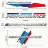 3 Adet M Performance Araba 3D Metal Sticker İç Dekorasyon Aksesuarları BMW G80 G06 G07 G42 G14 G15 G16 F82 F20 F21 F83 M2 M3 M4 pd2 İçin