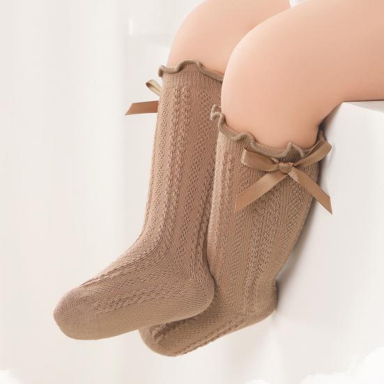 Breathable Lightweight Baby Socks Cotton Multi-color 9 Cm 1 Pair