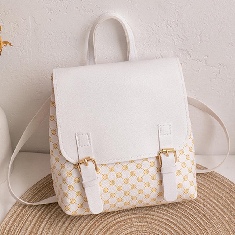 Fresh and Sweet Backpack Fashionable Printed Backpack Women's Bag