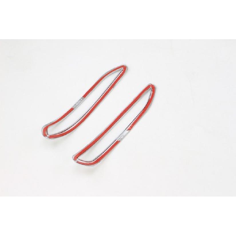 Chrome Rear Fog Light Frame Lid Cover Trim For 2018- Chevrolet Chevy Equinox