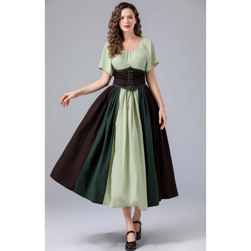 Halloween new medieval ladies retro gorgeous aristocratic dress masquerade costume