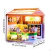 Craft Doll Houses with Furniture Tiny House Diorama for Teens And Kids