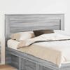 Headboard in Grey Sonoma 140 cm Particleboard