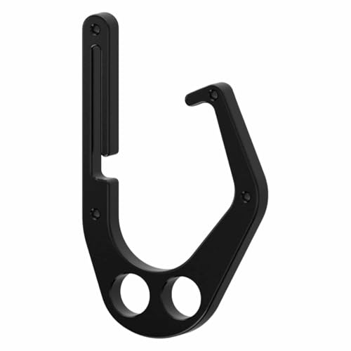 Shamiina [One-Handed Operation] Aluminum Tree Climber Hook with Drop Prevention Design, Compatible with XL Chainsaws, Tool Hanger with Two Holes for E