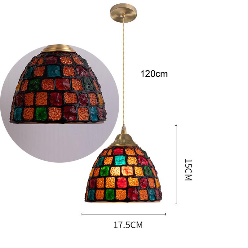Glass Ceiling Chandelier Creative Sea Shell Lampshade Bedroom Bedside Hanging Lamp Interior Decoration Lighting Pendant Lights