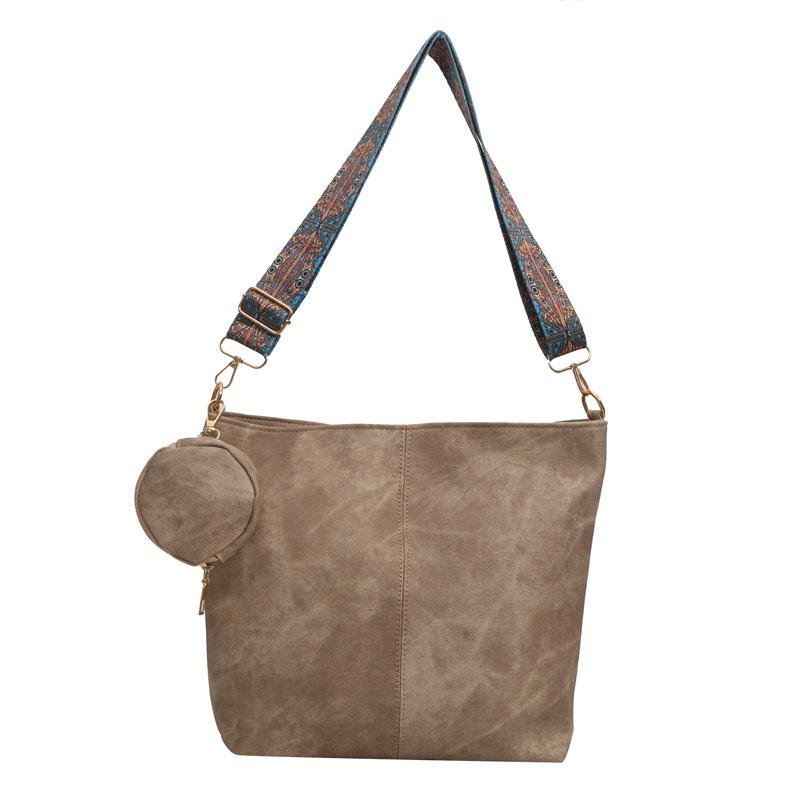 Summer New Simple and Fashionable Commuter Bag Women's Fashion Casual Large-capacity Shoulder Bag Simple Messenger Bag