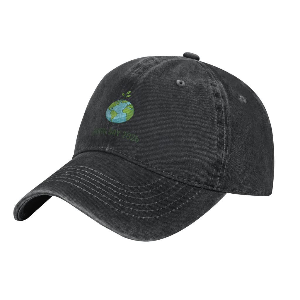Earth Day Trees Baseball Caps Vintage Distressed Denim Washed Sun Cap Unisex Style Outdoor Unstructured Soft Caps Hat