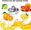 304 Stainless Steel Lemon Orange Juice Squeezer Blender Juicer Maker Hand Manual Press Kitchen Household Small Juice Extractor