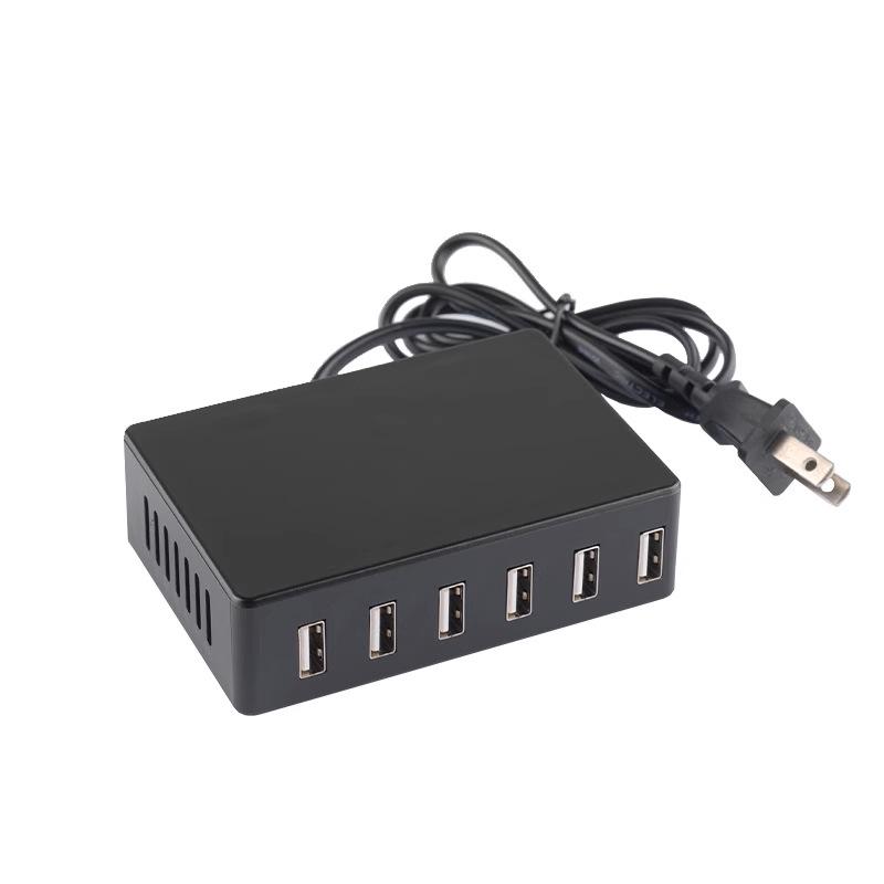 

220V Charger with USB: 6-in-1 for Walkie-Talkie, Mobile, Computer, Tablet, Mini Walkie-Talkie, Ear-hook Bluetooth Headset. Other