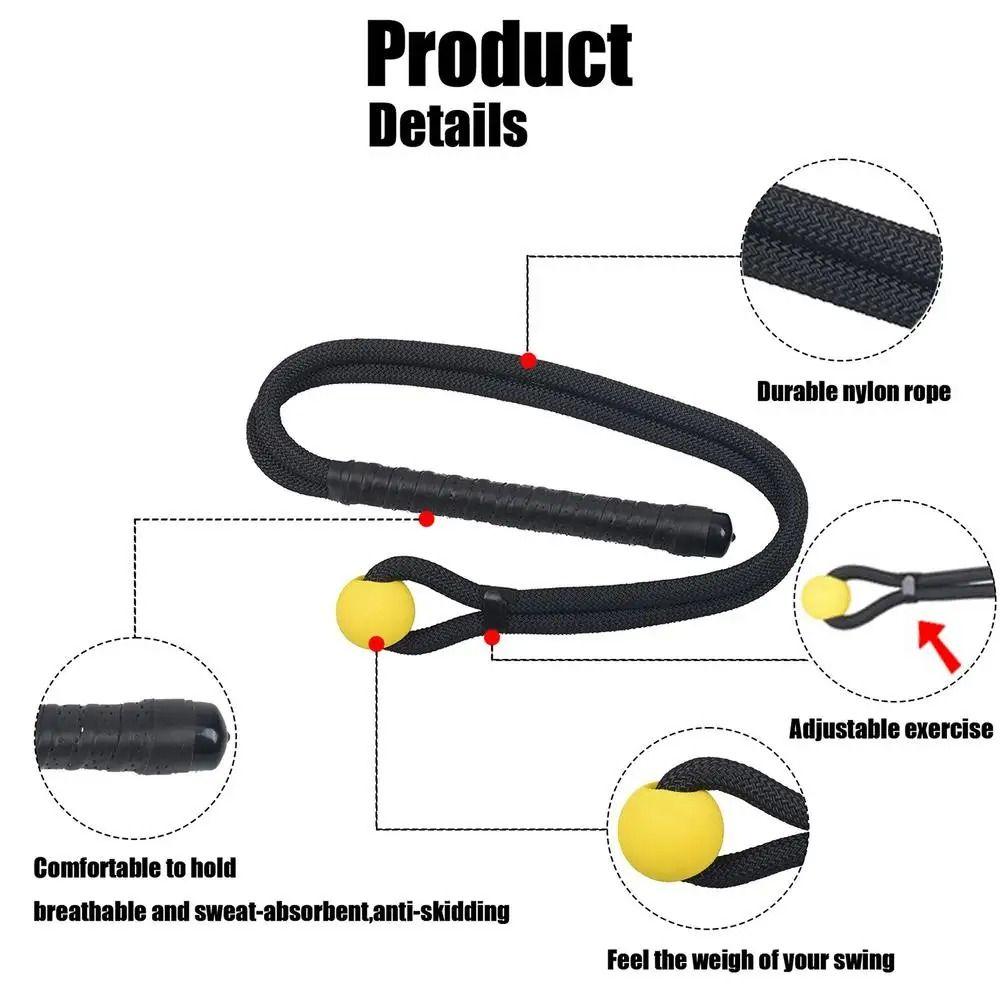 Safe Golf Swing Training Aid Nylon Golf Posture Corrector Golf Swing Practice Rope  Golfer Lovers
