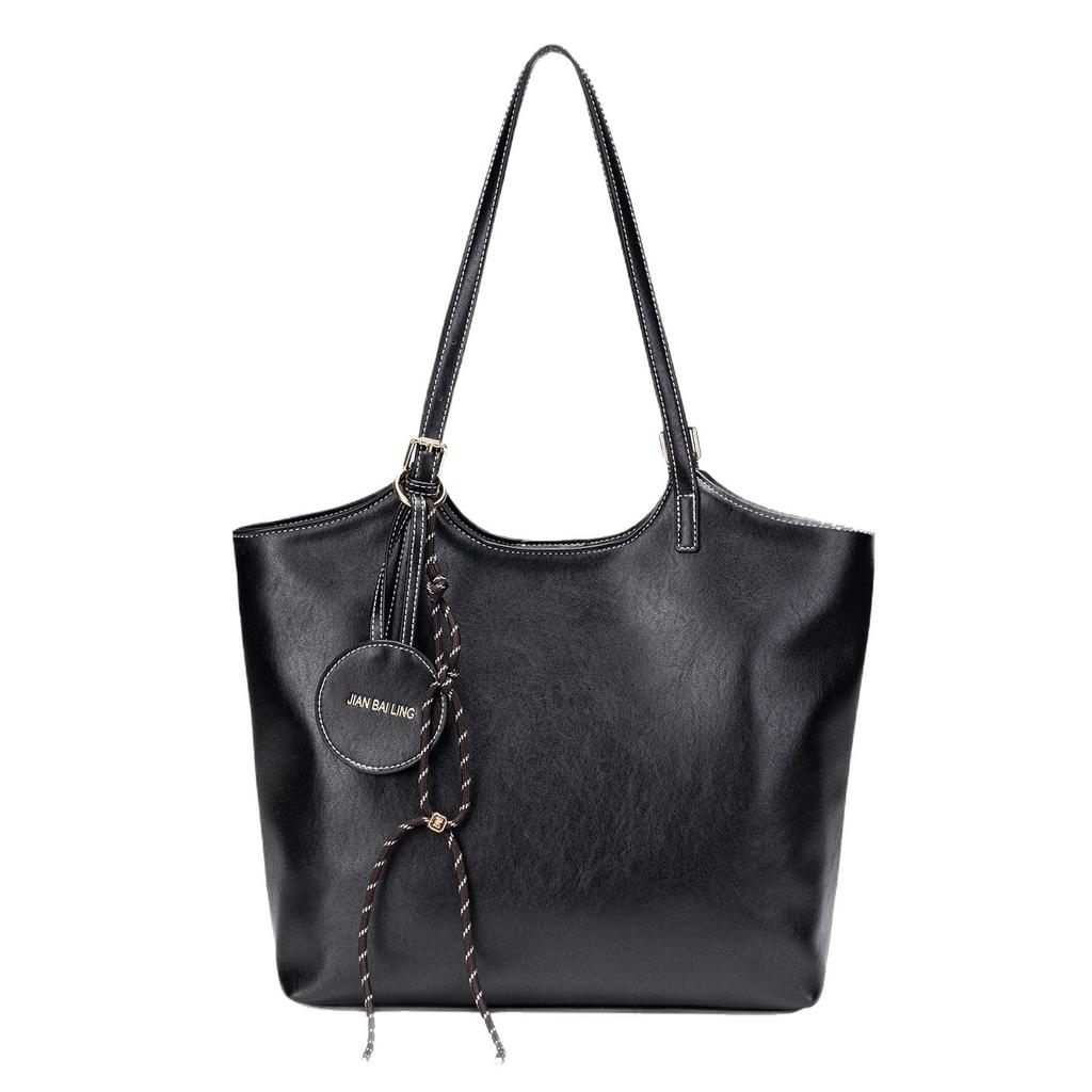 Shoulder Bag Women'S Spring Fashion Versatile High Sense To Work Commuter Bag Large Capacity Tote Bag