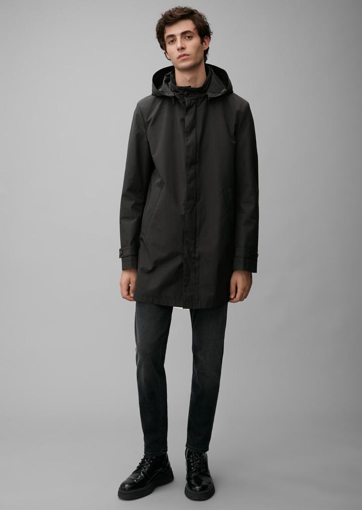 Demi-season Jacket Marc O'Polo Overcoat In High-quality Fabric (28102871030) (28102871030-990) Black