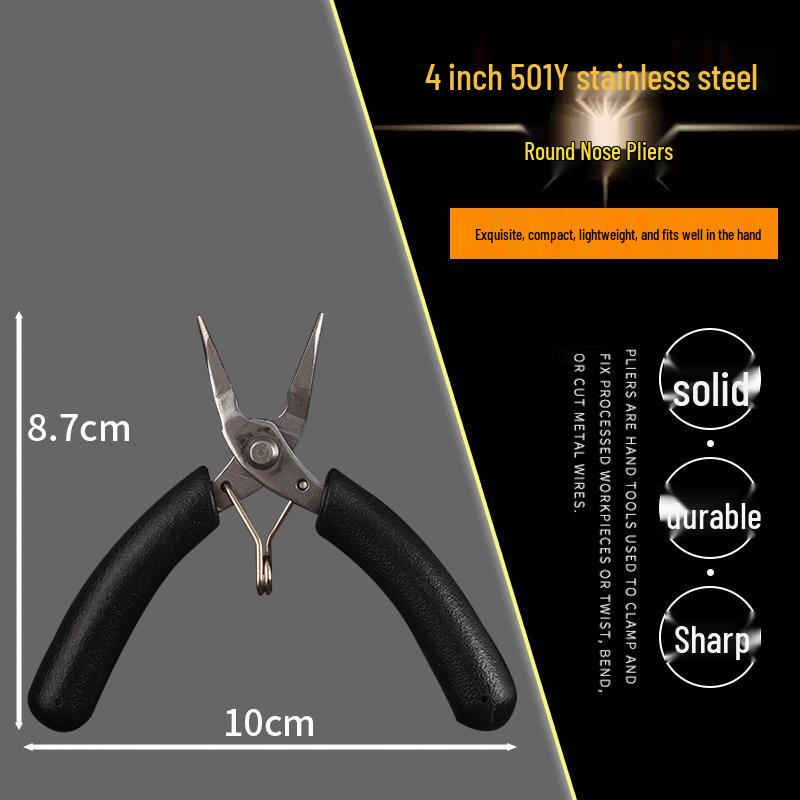 Mini Szczypce Diagonalne z Długim Nosem: Elektryk Elektronika Model Obcinaczki do wyprasek 170 Gundam Szczypce przemysłowe.