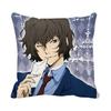 Personalized Gift Bungo Stray Dogs Decorative Pillowcase Decor 40X40 Decorative Cushion Cover 45X45 Living Room Decoration Home