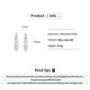 Exaggerated Rhinestone Irregular Earrings: High-End Minimalist Fashion Studs