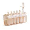 Plastic Ice Creams Molds With 6 Cavities For Homebrewed Popsicles And Ice Block Perfect For Family Kitchen Use