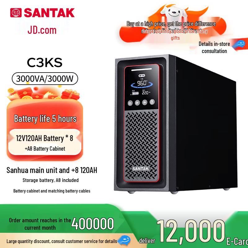 Santak C3KS 3000VA UPS System