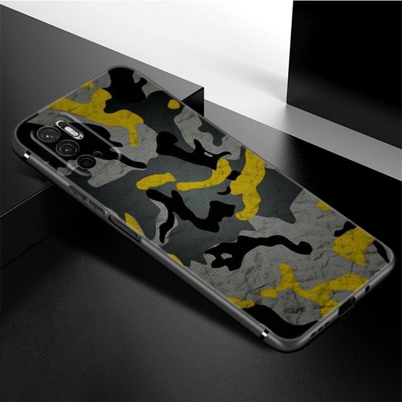 Camouflage Pattern Camo Military Army Phone Case For Xiaomi Redmi Note 11 10 9 8 Pro 11T 5G 10T 10S 9S 9T 9i 9C 9A 8T Cover