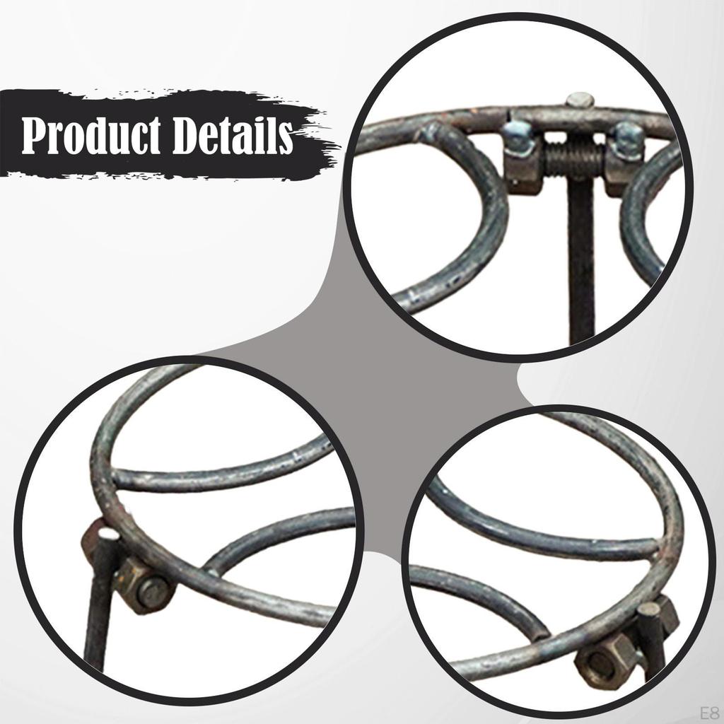 Trójnóg na ognisko Składany Stojak na Garnek Grillowy Campingowy na Piknik