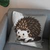 2D Cute Squirrels And Pinecones Pattern Pillow Cover Pattern Cushion Cover Suitable For Sofa Bedroom Car Pillow Cover