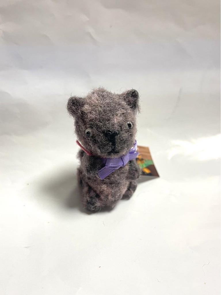 [USED] Dog, Rabbit, Popular Artist, Wool Felt, Teddy Bear, Handmade Stuffed Animal
