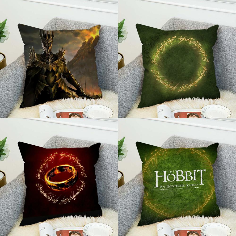 The LLord Of The Rings Pillow Case For Car Sofa Decorative Home Doublesided Print Plush Square Throw Pillow Cushion Cover