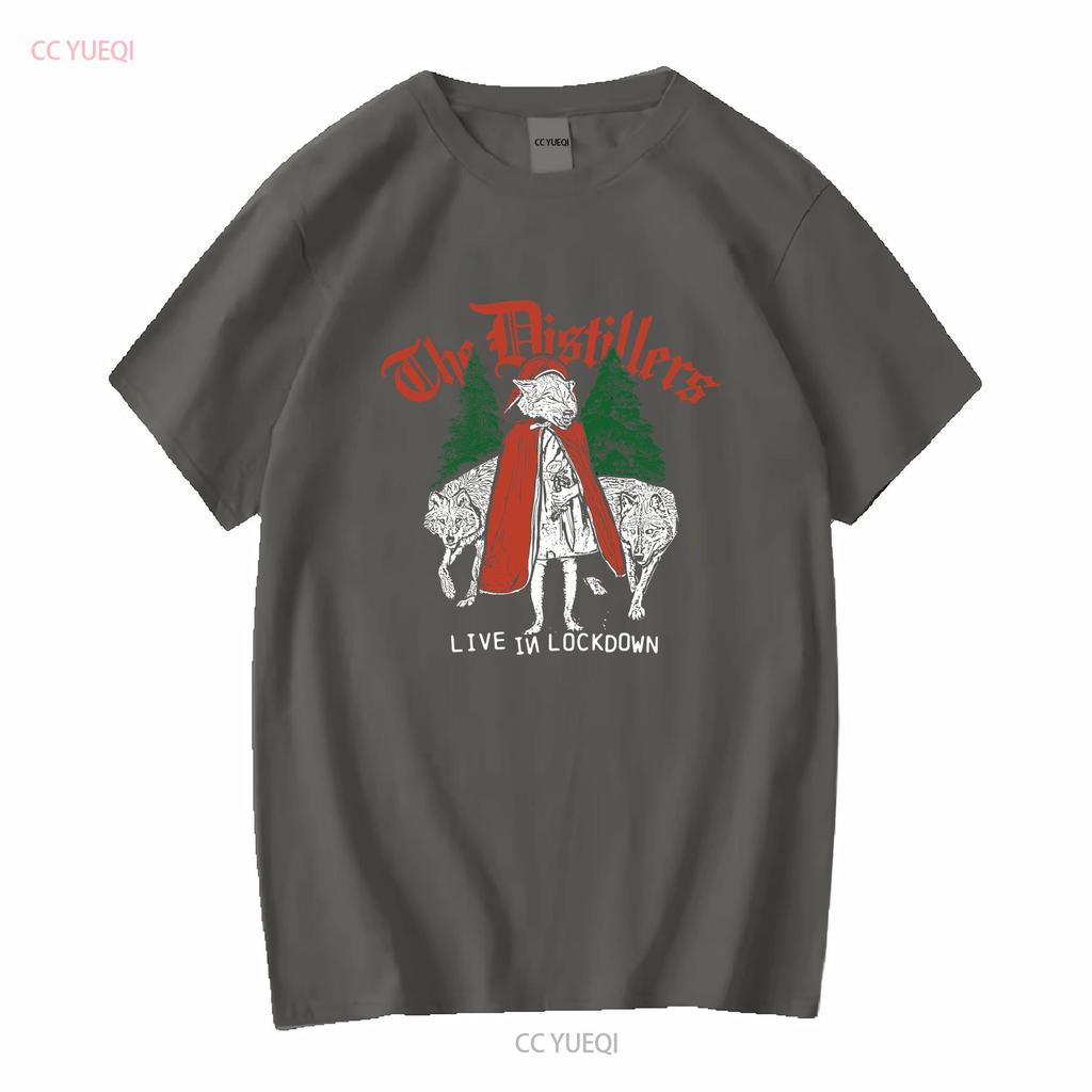 The Distillers Live In LockDown Black Size S To 234XL T Shirt AC201 Vintage Washed Comfortable Graphic Versatile Casual Fashion