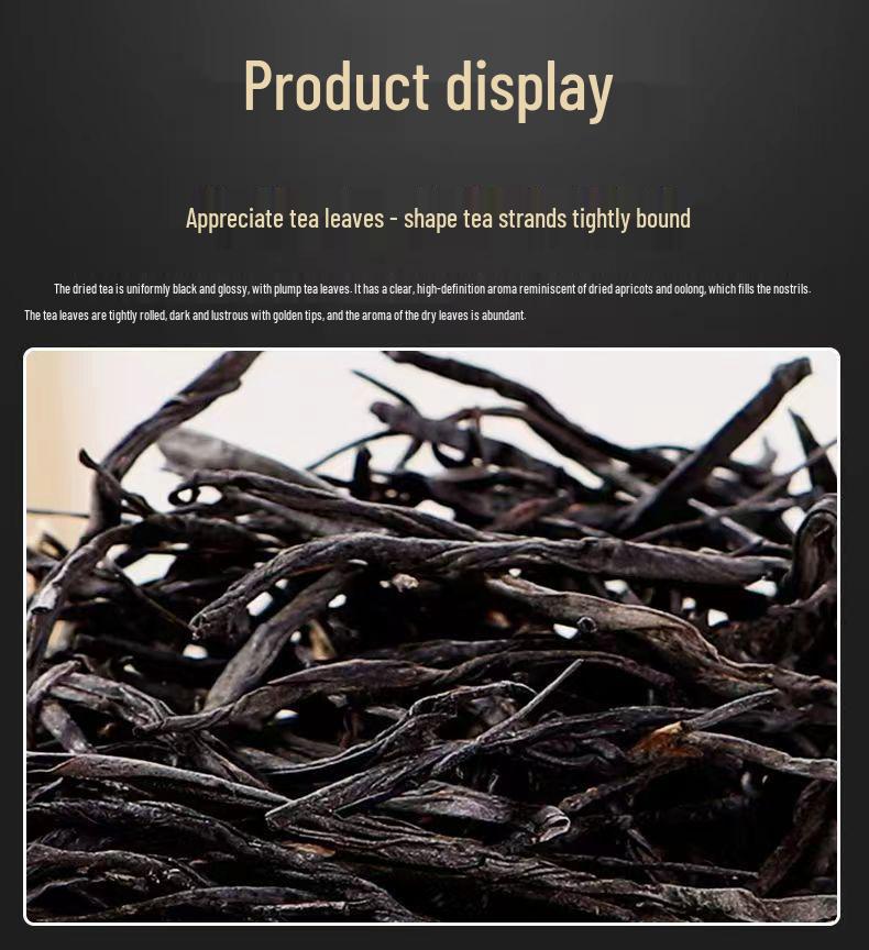 Mingka Yunnan Fengqing Red Dianhong Tea: Authentic, Rich Aroma, High Floral Honey Notes, Stomach-Nourishing Chinese Specialty.