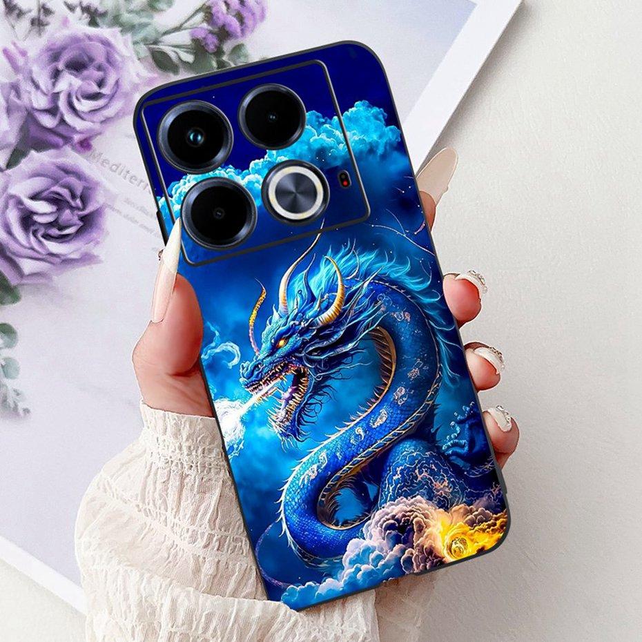 Fashion Painting Case For Infinix Note 40 40Pro Pro+ Soft Silicone TPU Phone Cases For Infinix Note40 40 Pro Plus Covers Bumpers