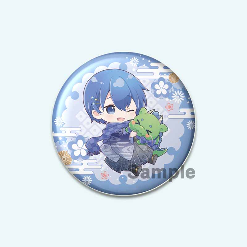 32/44/58mm Hatsune Miku Cartoon Figure Brooches Cosplay  Exquisit Badge for Collar Backpack Hat Accessory Handmade Enamel Pins Decoration