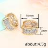 Vintage chic stud earrings - women's fashionable, trendy, and versatile earrings