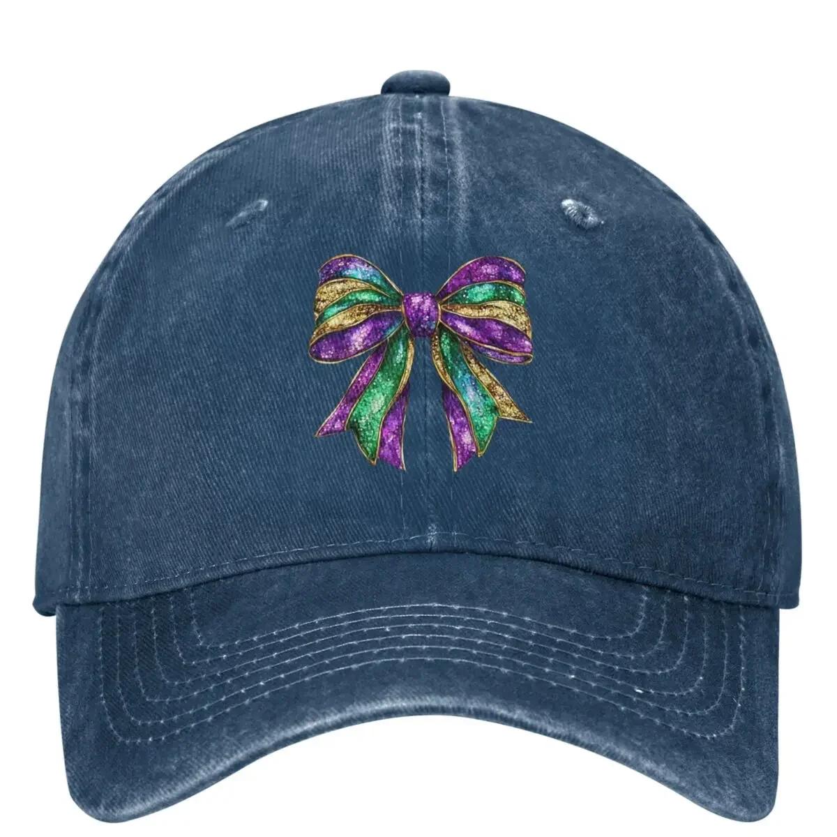 

Mardi Gras Washed Baseball Cap Stylish Trucker Hat Summer Unisex Women Kpop Rock Sunshade Baseball Caps One size