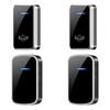 International Wireless Doorbell with EU/US/UK/AU Plugs, 433 MHz