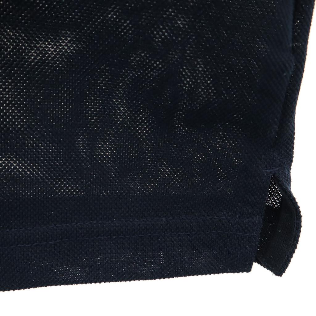 Pearly Gates Made In Japan Short Sleeve Polo Shirt Navy Women Used