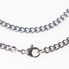 Jbans Classic Surgical Steel Simple Chain Necklace (C1901-An614Sv)