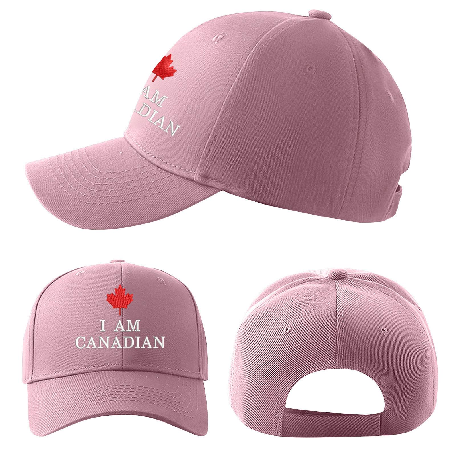 

Шляпа Шляпа с язычком Универсальная бейсболка с изогнутым карнизом из хлопка с мягким верхом и солнцезащитным козырьком One Size розовый